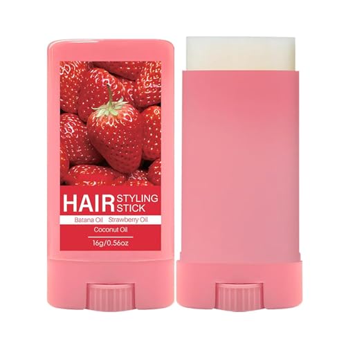 Haarstyling-Stick mit Traubenkernöl und Kokosöl, Öl-Haarwachs-Stick, starker Halt, lang anhaltender Haarstyling-Wachs-Stick, Haarwachs-Stick für Frauen und Männer Haarstyling-Stick mit Traubenkernöl und Kokosöl, Öl-Haarwachs-Stick, starker Halt, lang anhaltender Haarstyling-Wachs-Stick, Haarwachs-Stick für Frauen und Männer von IYARNOVA