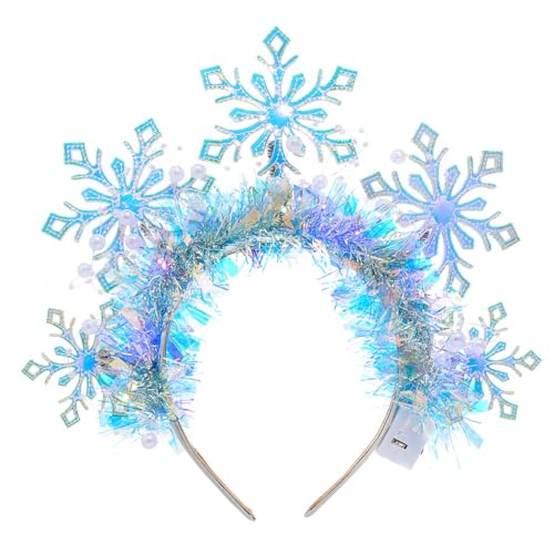 IYOU Blauer Schneeflocken-Haarreif für Frauen von IYOU
