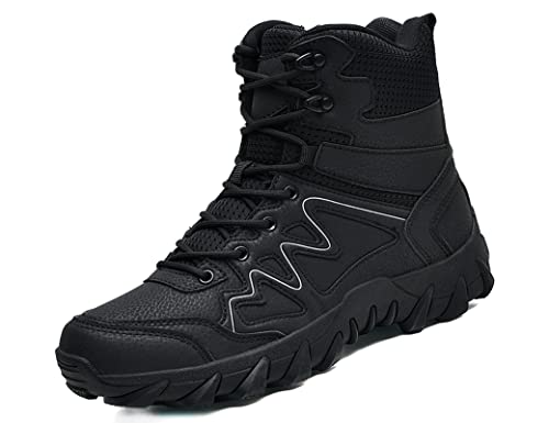 IYVW 6677 Herren Trekking Wanderhalbschuhe Schwarz 43EU von IYVW