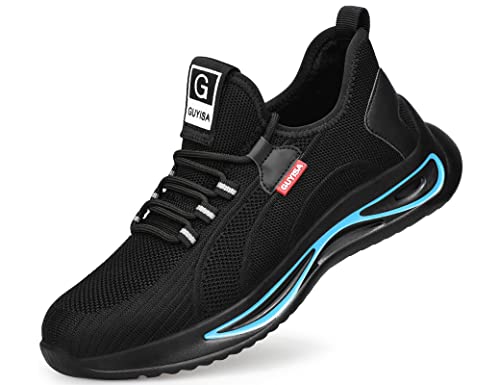 IYVW C2138 Arbeitsschuhe Herren Damen Sicherheitsschuhe Stahlkappen Schutzschuhe Leicht Stahlkappenschuhe Sportlich Arbeitssch Schwarz 50 EU IYVW C2138 Arbeitsschuhe Herren Damen Sicherheitsschuhe Stahlkappen Schutzschuhe Leicht Stahlkappenschuhe Sportlich Arbeitssch Schwarz 50 EU von IYVW
