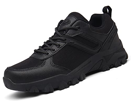 IYVW CaddyWolfclaw T9902 Outdoor Boots Schnürstiefel Securitystiefel Einsatzstiefel Verschiedene Wanderhalbschuhe Schwarz 44EU von IYVW