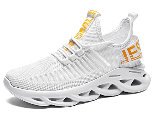 IYVW Herren Damen Sneaker Freizeitschuhe Leichtgewichts Slip On Turnschuhe Laufschuhe Hallenturnschuhe Sommer Sport Jogging Shuhe Bequeme Bunte 39-46 von IYVW