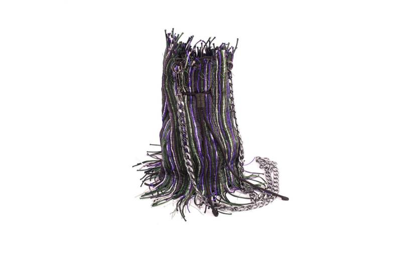 Benutzerdefinierte Fransen Kordelzug Eimer Tasche, Frauen Boho Stil Schultertasche & Handtasche, Einzigartige Westliche Textur, Handgefertigte Hobo von IZAANDRI