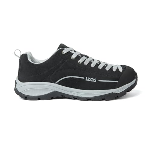IZAS - Zorge V2 Unisex - Trekking- und Wanderschuhe - Wasserdicht - Netzfutter - Schnell trocken und atmungsaktiv - EVA-Zwischensohle, Smoke, 43 EU von IZAS