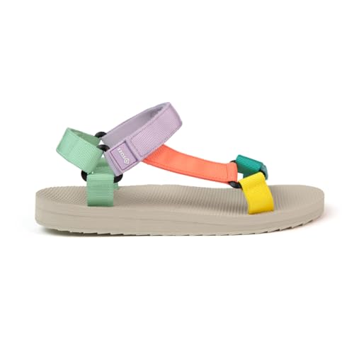 Izas Tyn Wandersandalen Sportlich Und Bequem. Flache Sommer Sandalen Zum Wandern Und Spazieren Mit Ergonomischem Design von IZAS