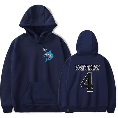 IZGVLELIHN Sturniolo Triplet Pullover Mattew Merch Herren Damen Coole Hip Hop Hoodie Unisex Casual Kapuzenpullover Trainingsanzug mit Kängurutasche, blau, L von IZGVLELIHN