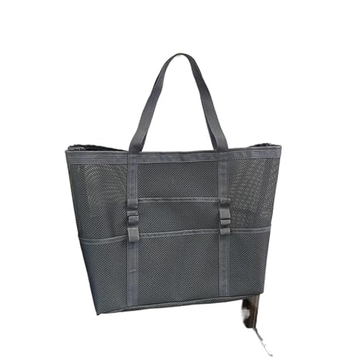 Strandtasche,Badetasche Große Strandtasche mit mehreren Taschen for den Sommer, for Handtücher, strapazierfähige Netz-Strandtasche for Spielzeug, wasserdichte Unterwäschetasche, Strand-Einkaufstasche( von IZHAOGJING