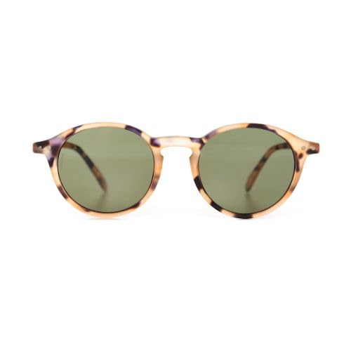 Izipizi OCCHIALI SUN POLARIZED MOD. D LIGHT TORTOISE GREEN LENSES von IZIPIZI