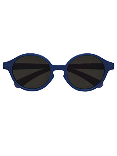 IZIPIZI Sun Kids Denim Blue Round Sunglasses +0 Blau von IZIPIZI