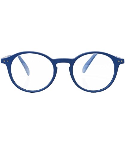 IZIPIZI Unisex Shape D Lesebrille, Navy Blue Soft, 1.5 von IZIPIZI