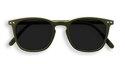 IZIPIZI Unisex Shape E Sonnenbrille, Kaki Green Lenses, one Size von IZIPIZI