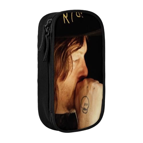 IZIWDORW Norman Reedus Federmäppchen, kompakte Reißverschlusstasche, doppellagiges Design für Schreibwaren, Kunstbedarf, Kosmetik-Aufbewahrung IZIWDORW Norman Reedus Federmäppchen, kompakte Reißverschlusstasche, doppellagiges Design für Schreibwaren, Kunstbedarf, Kosmetik-Aufbewahrung von IZIWDORW