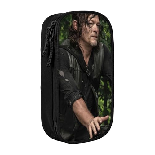 IZIWDORW Norman Reedus Federmäppchen mit Klett-Patch-Panel – personalisierbares Emblem-Design für Schulen, Teams, Veranstaltungen IZIWDORW Norman Reedus Federmäppchen mit Klett-Patch-Panel – personalisierbares Emblem-Design für Schulen, Teams, Veranstaltungen von IZIWDORW