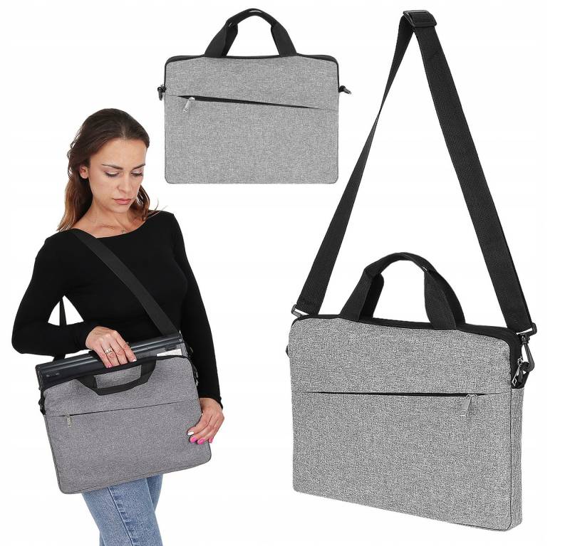 IZOXIS Laptoptasche Notebook Macbook Laptoptasche Robust, Vielseitig und Stilvoll (Laptop/Macbook Tasche, 1x Laptop/Notebook Tasche mit Schultergurt), Robuste Versteifung: Schützt Ihren Laptop zuverlässig. von IZOXIS