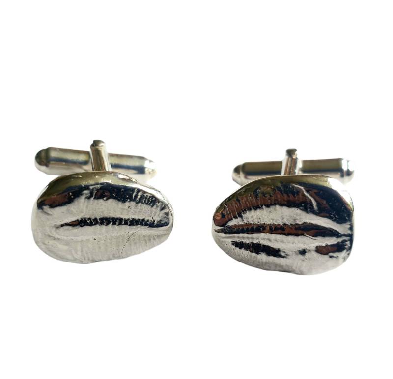 Silber Trilobit Manschettenknöpfe von IanBarrettJewellery