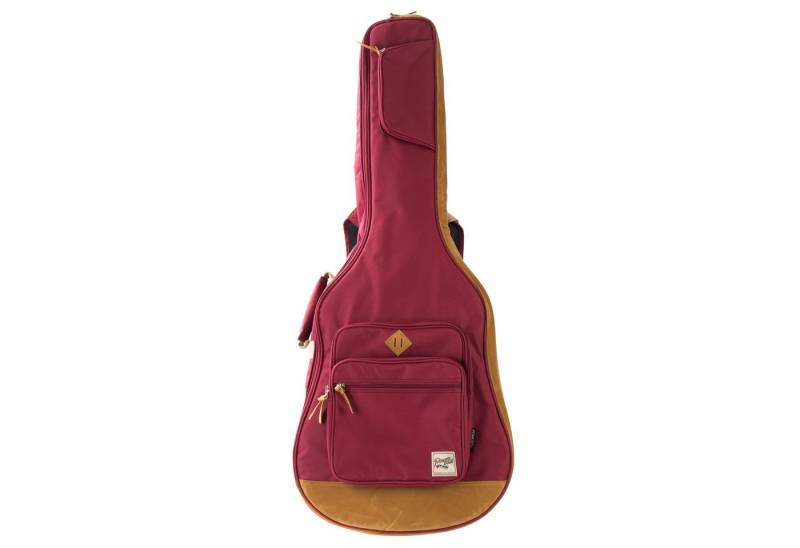 Ibanez Gitarrentasche (IAB541 Powerpad Western Wine Red, Gitarrenkoffer und Gitarrentaschen, Gitarrentasche Westerngitarre), IAB541 Powerpad Western Wine Red - Tasche für Westerngitarren von Ibanez