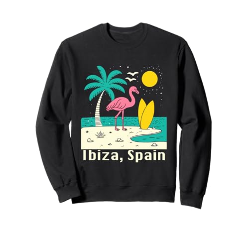 Ibiza Spanien Souvenir España Skyline Reise Männer Frauen Sweatshirt von Ibiza Spain Souvenir Skyline