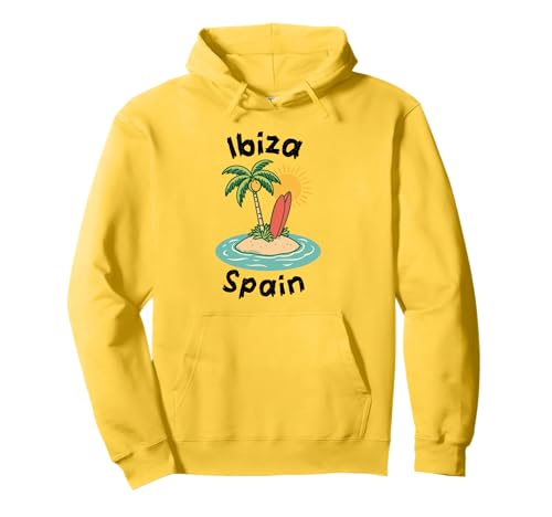 Souvenir aus Ibiza Spanien Skyline Männer Frauen España Urlaub Pullover Hoodie von Ibiza Spain Souvenir Skyline