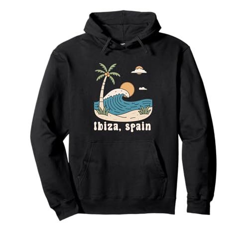 Souvenir aus Ibiza Spanien Skyline Männer Frauen España Urlaub Pullover Hoodie von Ibiza Spain Souvenir Skyline