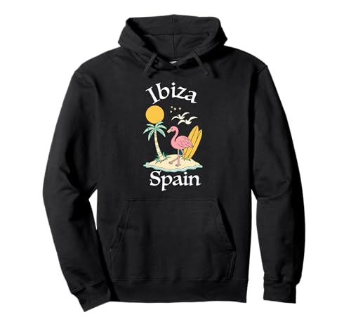 Souvenir aus Ibiza Spanien Skyline Männer Frauen España Urlaub Pullover Hoodie von Ibiza Spain Souvenir Skyline