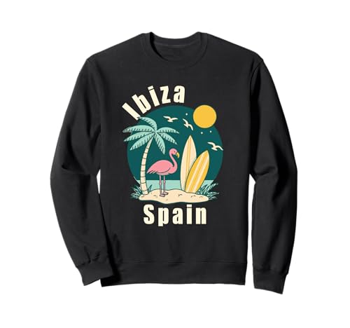 Souvenir aus Ibiza Spanien Skyline Männer Frauen España Urlaub Sweatshirt von Ibiza Spain Souvenir Skyline
