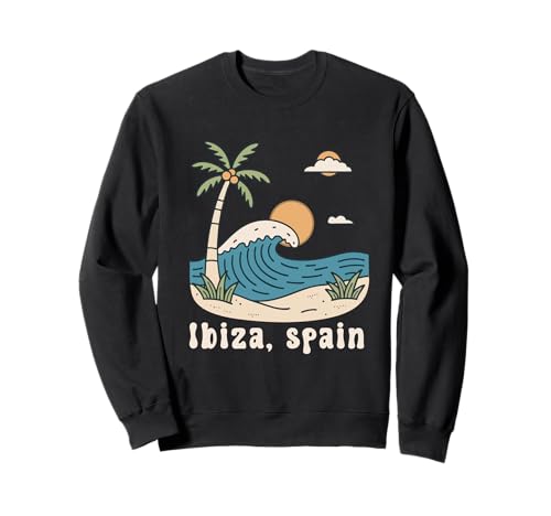 Souvenir aus Ibiza Spanien Skyline Männer Frauen España Urlaub Sweatshirt von Ibiza Spain Souvenir Skyline