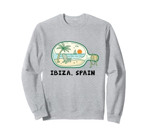 Souvenir aus Ibiza Spanien Skyline Männer Frauen España Urlaub Sweatshirt von Ibiza Spain Souvenir Skyline