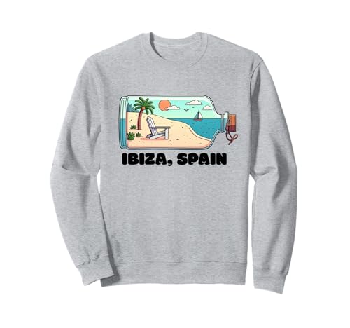 Souvenir aus Ibiza Spanien Skyline Männer Frauen España Urlaub Sweatshirt von Ibiza Spain Souvenir Skyline