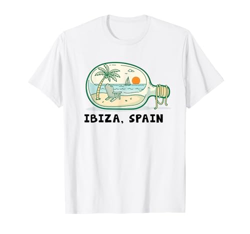 Souvenir aus Ibiza Spanien Skyline Männer Frauen España Urlaub T-Shirt von Ibiza Spain Souvenir Skyline