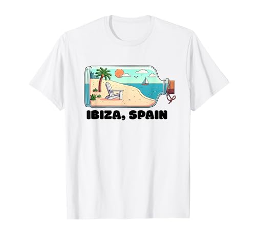 Souvenir aus Ibiza Spanien Skyline Männer Frauen España Urlaub T-Shirt von Ibiza Spain Souvenir Skyline