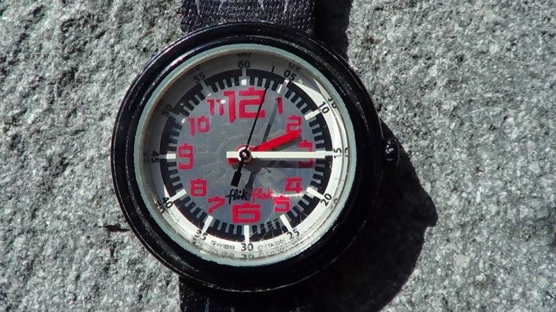 Bulova Flik Flak Swiss Echoing Mitternachtswahnsinn von Iboyart
