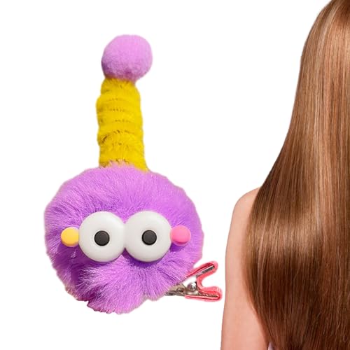 Mädchen Haarspangen,Plüschpuppe Cartoon Entenschnabel Clip - Bequemer Kawaii-Haarschmuck, multifunktional für Weihnachten Ibuloule von Ibuloule