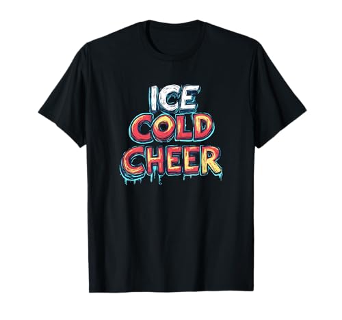 Cooles Ice Cold Cheer Emblem Kostüm für Jungen und Mädchen T-Shirt von Ice Cold Cheer Outfit