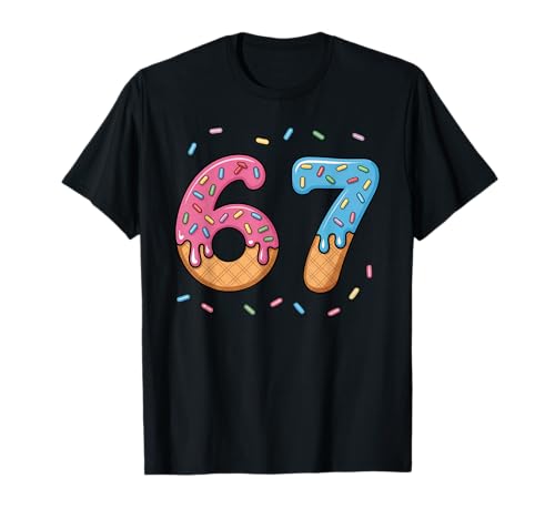 67 Eiscreme 67 Meme Funny Six Seven Gen Alpha Herren Damen 67 T-Shirt 67 Eiscreme 67 Meme Funny Six Seven Gen Alpha Herren Damen 67 T-Shirt von Ice Cream 67 Six Seven 67 Meme Gen Alpha 67 Shirt
