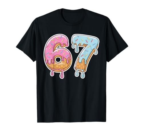 67 Eiscreme 67 Meme Funny Six Seven Gen Alpha Herren Damen 67 T-Shirt 67 Eiscreme 67 Meme Funny Six Seven Gen Alpha Herren Damen 67 T-Shirt von Ice Cream 67 Six Seven 67 Meme Gen Alpha 67 Shirt