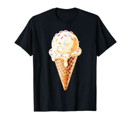 Eiscreme-Shirt für Erwachsene, Herren, Damen, Kinder, Eiscreme-Kostüm T-Shirt von Ice Cream Costume Shirts