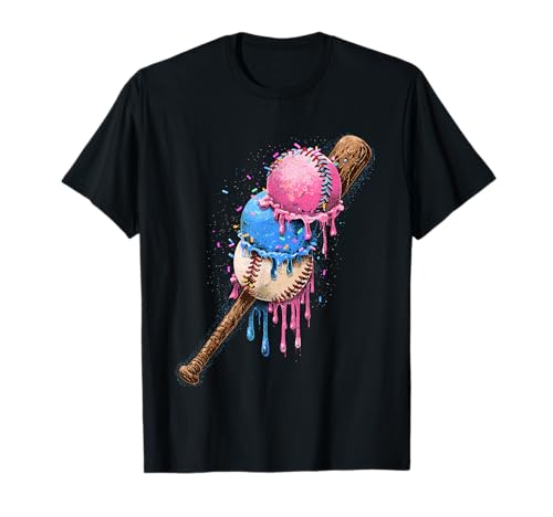 Baseball-Eiscreme-Tropfkegel, lustig, Jugendliche, Jungen, Sportliebhaber T-Shirt Baseball-Eiscreme-Tropfkegel, lustig, Jugendliche, Jungen, Sportliebhaber T-Shirt von Ice Cream Drip Baseball Fan Graphics Art Apparel