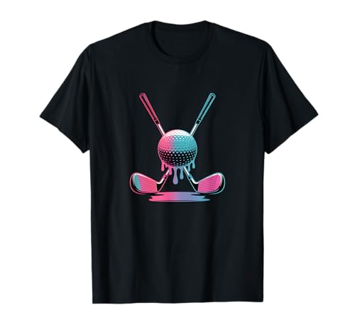 Golf Drippy Ice Cream Drip Golf für Jungen T-Shirt Golf Drippy Ice Cream Drip Golf für Jungen T-Shirt von Ice Cream Golf Drippy Graphics Cool Golf