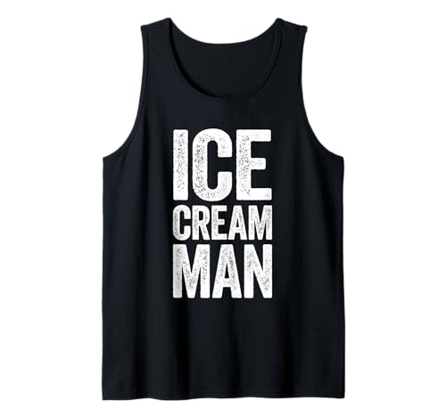 Herren Eiscreme-Mann-Hemd, Erwachsene, Herren, Vatertags-Eiscreme-Kostüm Tank Top Herren Eiscreme-Mann-Hemd, Erwachsene, Herren, Vatertags-Eiscreme-Kostüm Tank Top von Ice Cream Man Shirts
