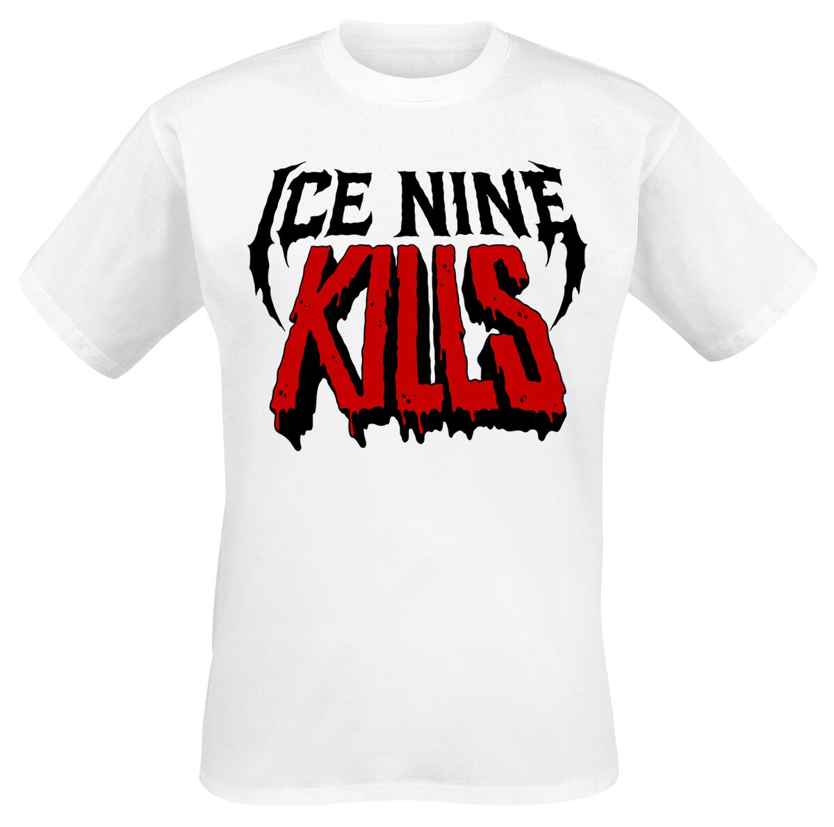 Ice Nine Kills CARTOON T-Shirt weiß in S von Ice Nine Kills