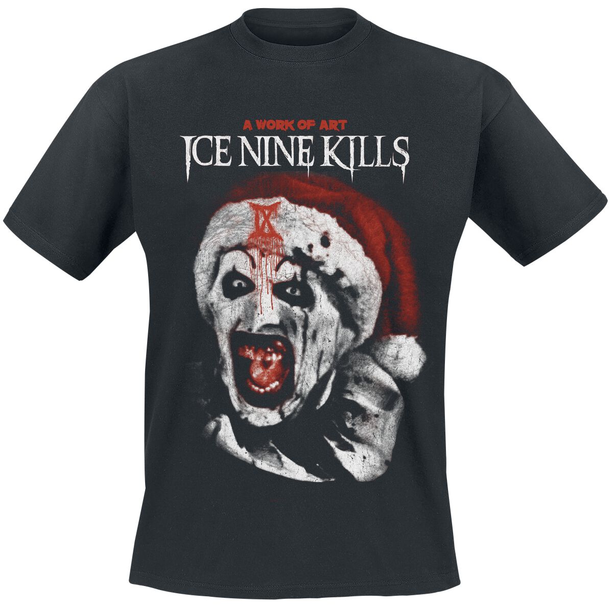 Ice Nine Kills IX Art Santa Rev T-Shirt schwarz in L Ice Nine Kills IX Art Santa Rev T-Shirt schwarz in L von Ice Nine Kills