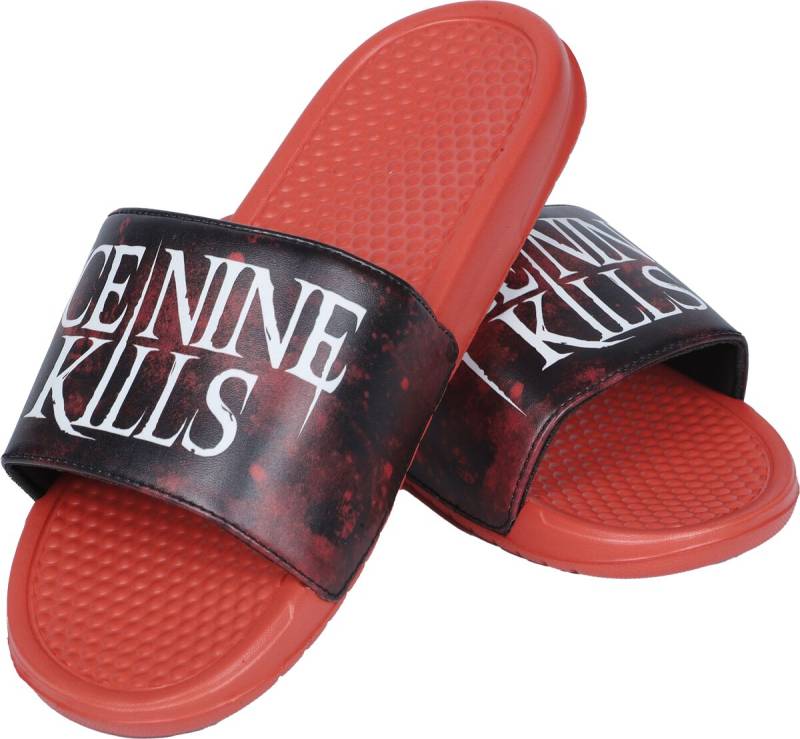 Ice Nine Kills Sandale - EMP Signature Collection - EU37 bis EU46 - Größe EU41 - rot/schwarz  - EMP exklusives Merchandise! von Ice Nine Kills