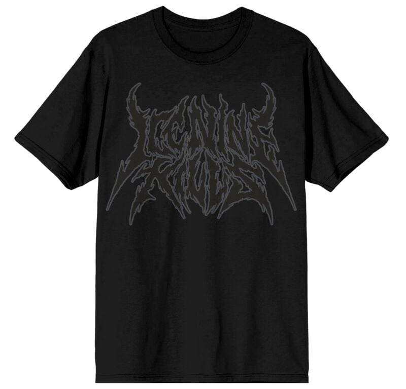 Ice Nine Kills T-Shirt - Black On Black Puff Print - S bis L - für Männer - Größe M - schwarz  - Lizenziertes Merchandise! von Ice Nine Kills