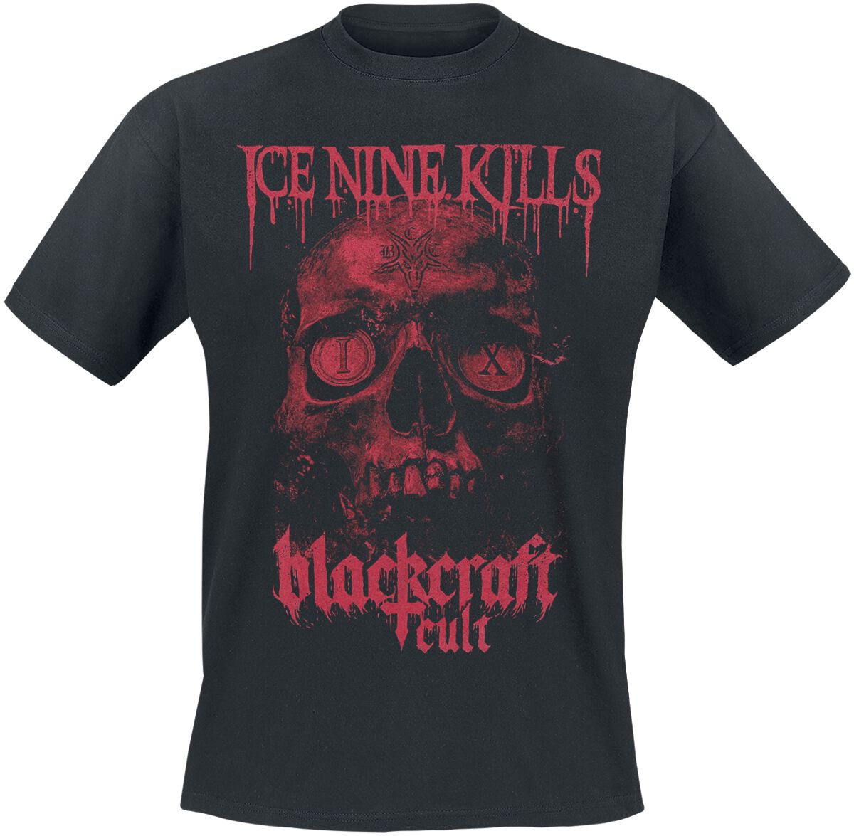 Ice Nine Kills T-Shirt - Coineyes Skull - S bis XXL - für Männer - Größe XL - schwarz - Lizenziertes Merchandise! Ice Nine Kills T-Shirt - Coineyes Skull - S bis XXL - für Männer - Größe XL - schwarz - Lizenziertes Merchandise! von Ice Nine Kills