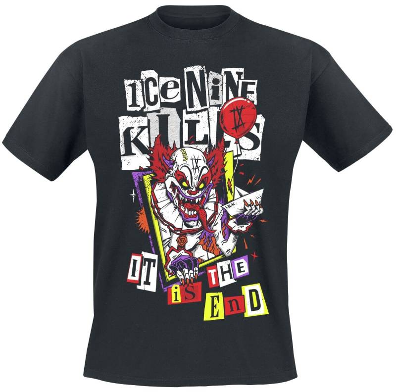 Ice Nine Kills T-Shirt - It Is The End - S bis 4XL - für Männer - Größe L - schwarz  - Lizenziertes Merchandise! von Ice Nine Kills