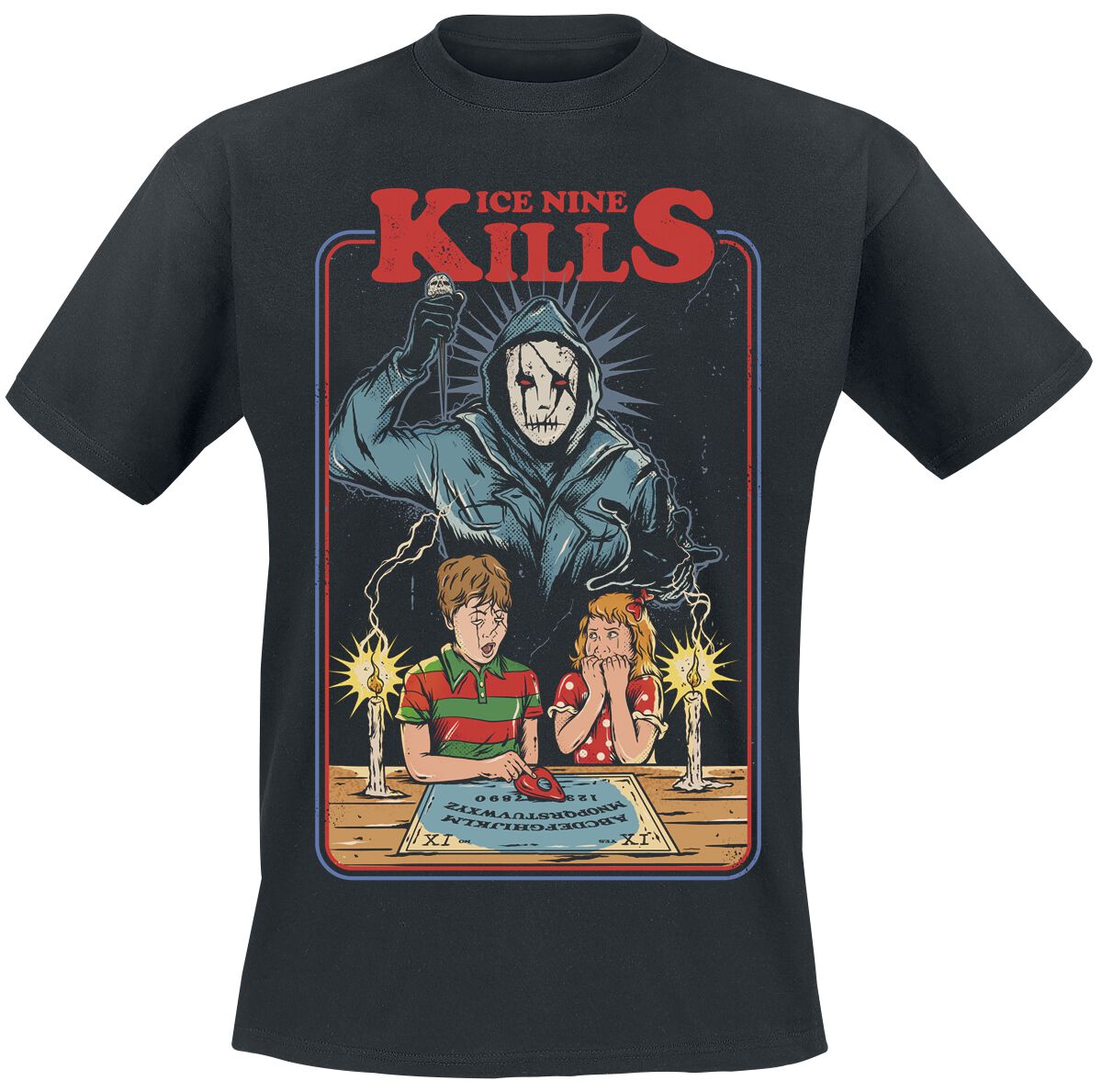 Ice Nine Kills T-Shirt - Ouija 70's - S bis 4XL - für Männer - Größe 3XL - schwarz  - Lizenziertes Merchandise! von Ice Nine Kills