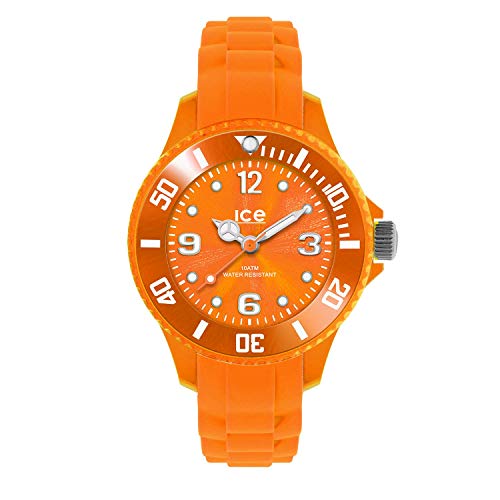 ICE-WATCH - ICE forever Orange - Orange Jungenuhr mit Silikonarmband - 000128 (Small) von Ice-Watch