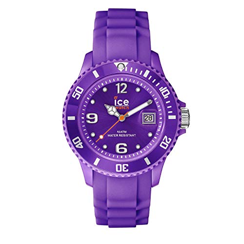 ICE-WATCH - ICE forever Purple - Lila Damenuhr mit Silikonarmband - 000151 (Large) von Ice-Watch