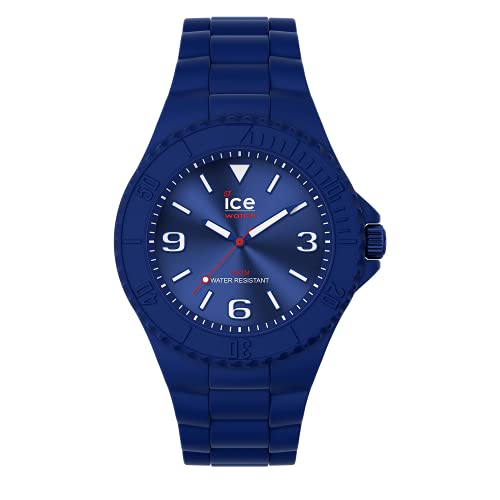 Ice-Watch - ICE generation Blue red - Blaue Herrenuhr mit Silikonarmband - 019158 (Medium) von ICE-WATCH