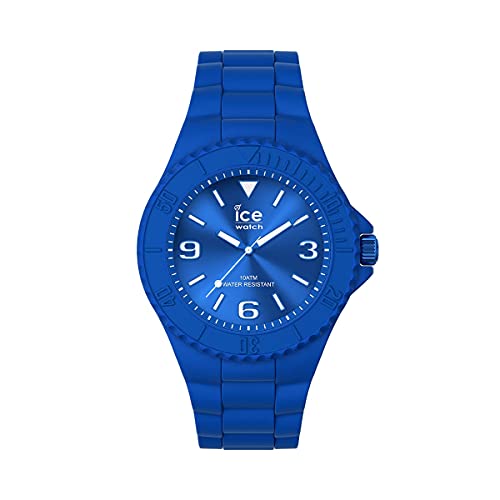 Ice-Watch - ICE generation Flashy blue - Blaue Herren/Unisexuhr mit Silikonarmband - 019159 (Medium) von ICE-WATCH